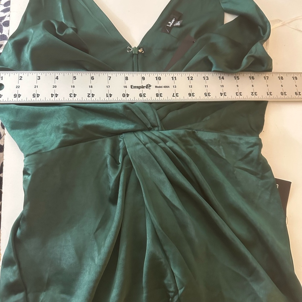 Lulu’s Perfect Refinement Emerald Green Sleeveles… - image 13